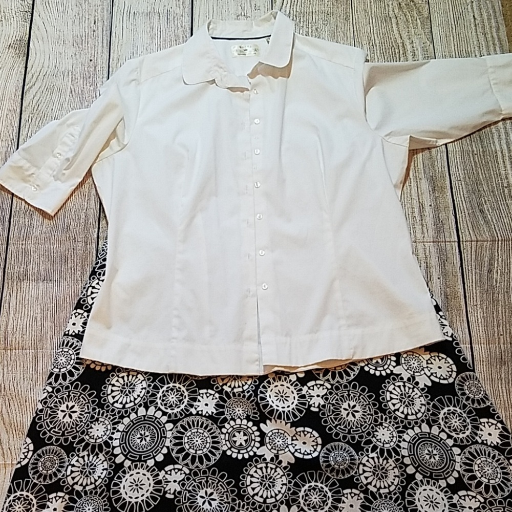 Skirt and top. Super cute outfit